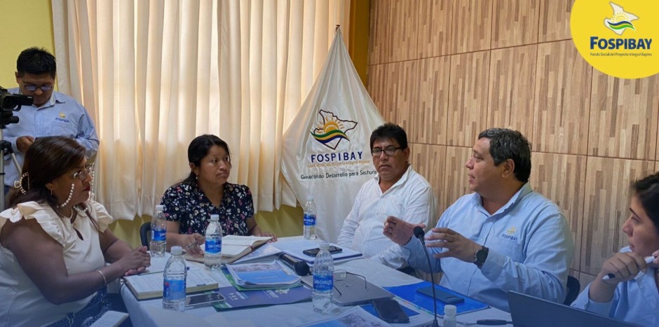reunión del directorio de Fospibay